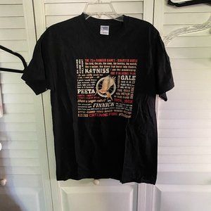 Hunger Games fan tee, men's medium
